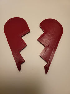 Magnetic Broken Heart STL