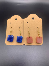 Load image into Gallery viewer, Blue &amp; Blush Earring Set
