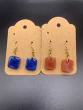 Load image into Gallery viewer, Blue &amp; Blush Earring Set
