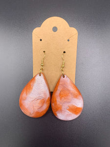 Copper Teardrop Earrings