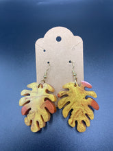 Load image into Gallery viewer, Autumn Leaf Earrings
