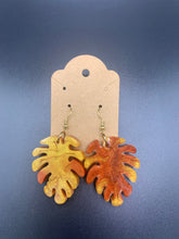 Load image into Gallery viewer, Autumn Leaf Earrings
