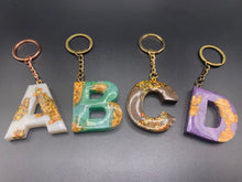 Load image into Gallery viewer, GLAM Letter Keychain
