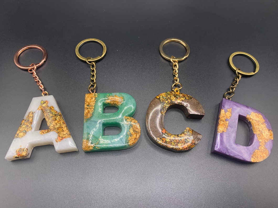 GLAM Letter Keychain