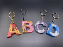 Load image into Gallery viewer, GLAM Letter Keychain
