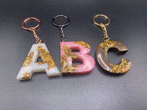 GLAM Letter Keychain