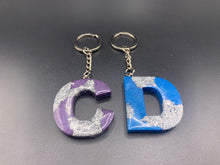 Load image into Gallery viewer, GLAM Letter Keychain
