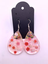 Load image into Gallery viewer, Rose Teardrop Earrings
